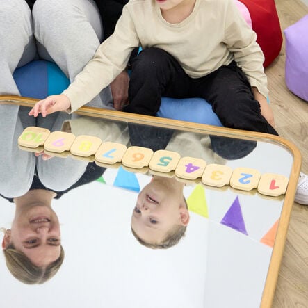 Braille Number Tiles 1\-10  hi\-res