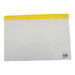 Flipfile Plastic Zip Wallets A4++ 25pk Yellow Yellow hi\-res