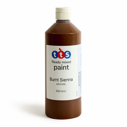 TTS Ready Mixed Paint 500ml Burnt Sienna Burnt Sienna hi\-res