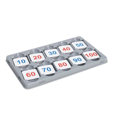 Front of Class Magnetic Multiplication Board with 100 Cards  hi\-res