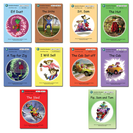 Dandelion Phonic Readers Decodable Book Packs  hi\-res