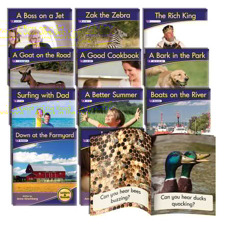 Letters \x26 Sounds Phonic Readers 12pk Phase 3 Fiction  hi\-res