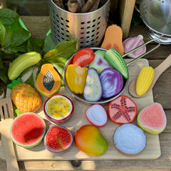 Yellow Door Role Play Sensory Stones Food Set 20pc  hi-res