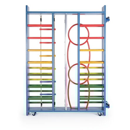 Kaleidoscope Wooden Gymnastics Climbing Frame  hi\-res
