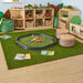 Artificial Grass Mat Square Mat 1m x 1m  hi\-res