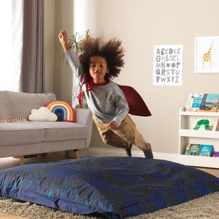 Galaxy Print Giant Bean Bag  hi\-res