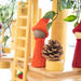 Small World Rainbow Wooden Felt Elves  hi\-res