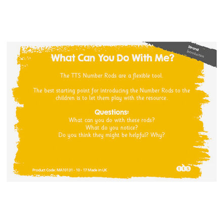 TTS Number Rods Activity Cards 100pk Year 6  hi\-res