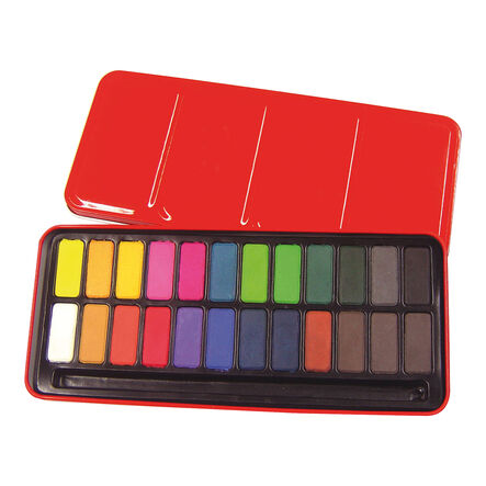 Watercolour Paint Tins  hi\-res