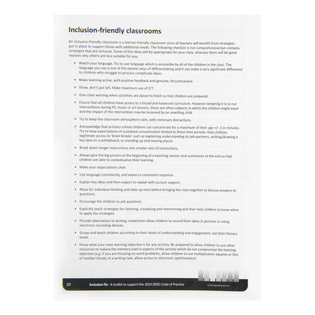 Inclusion Fix SEN Support Kit Single  hi\-res