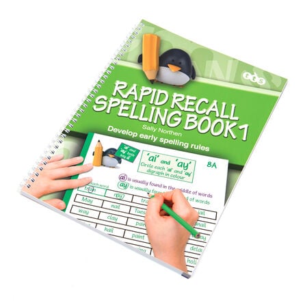 TTS Rapid Recall Spelling Activity Book  hi\-res