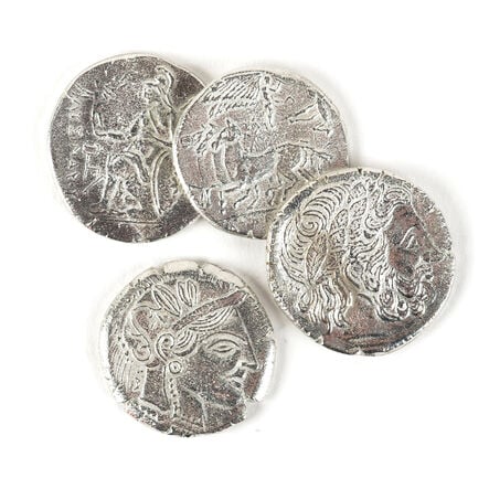 Replica Ancient Greek Coins 4pk  hi\-res