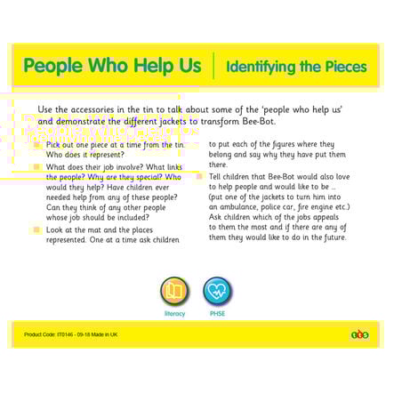 TTS Bee\-Bot® Our Community Activity Tin  hi\-res