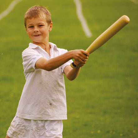 Wooden Willow Rounders Bat  hi\-res