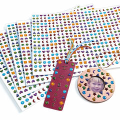 3D Gem Craft Stickers Assorted 2150pk  3D Gem Craft Stickers Assorted 2150pk  hi-res