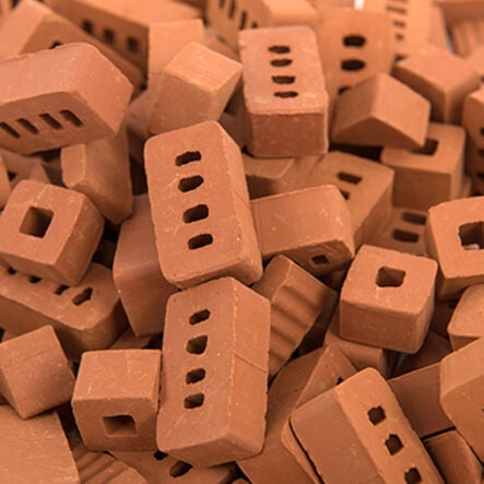 Bucket of Bricks and Building Materials 139pcs  hi\-res