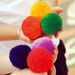 Fleece Fluff Balls 7.5cm 12pk  hi\-res