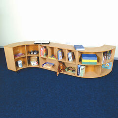 Curvy Shelving Unit Buy all & Save  hi-res