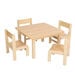 Essentials Table Square Beech Top 300mm  hi\-res