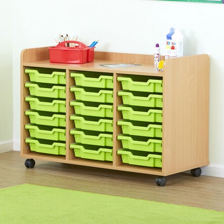 Valencia 18 Tray Storage Unit  hi\-res