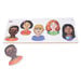 Wooden Multicultural Jigsaw Puzzle 5pcs  hi\-res