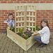 Outdoor Storage with Planters and Bench Offer  hi\-res