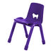 Valencia Chair Purple Seat height 380mm Single Purple hi\-res