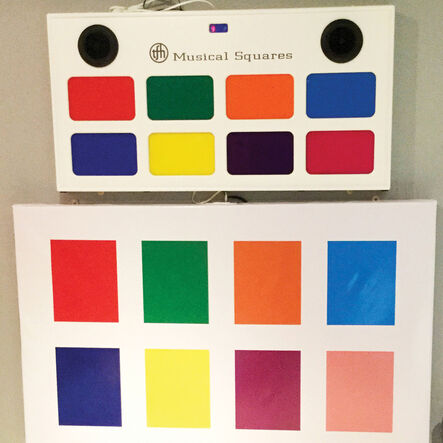 Musical Squares Wall Mat  hi\-res