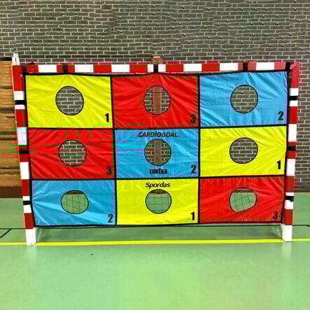 Cardiogoal Portable Target Wall Game 3 x 1.8m  hi\-res