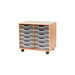 Mobile Double Tray Storage Unit 12 Trays  hi\-res
