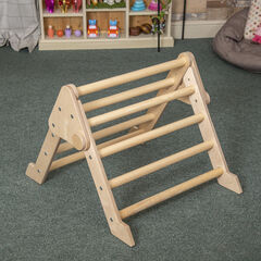 Pikler Inspired Nursery Play Triangle Natural  Pikler Inspired Nursery Play Triangle Natural  hi-res