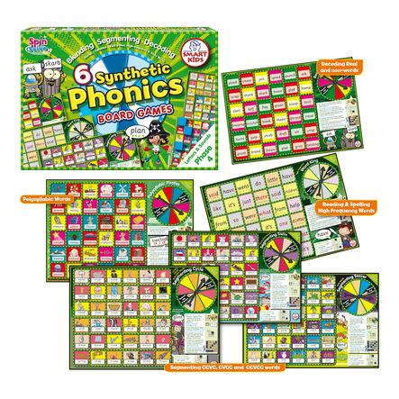 Smart Kids Letters and Sounds Phase 4 Board Games  hi\-res