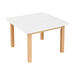 Essentials White Square Table  hi\-res