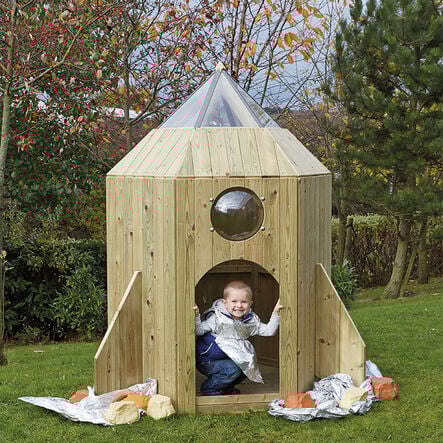 TTS Outdoor Wooden Role Play Spaceship  hi\-res