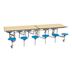 Rectangular 12 Seater Folding Table  hi-res