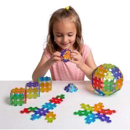 Polydron Translucent Magnetic Hashmag 72pk  hi\-res