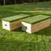 Outdoor garden storage bench grass lid 2pk H31cm Grass Lid  hi\-res
