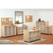 3 Column Tray Storage inc 15 Deep Translucent Trays  hi\-res