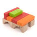 Coloured Wooden Building Blocks 100pk  hi\-res