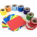 Corrugated Border Rolls Rainbow 57mm x 15m 7pk  hi\-res
