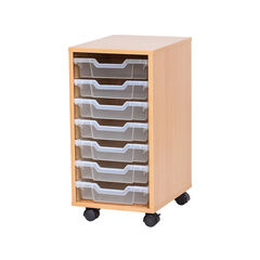 Mobile Tray Storage Unit 7 Trays  hi-res