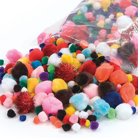 Pom Pom Bumper Pack Assorted 450g  hi\-res