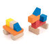 Coloured Wooden Building Blocks 100pk  hi\-res
