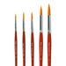 Synthetic Sable Artists\' Paint Brushes 10pk  hi\-res