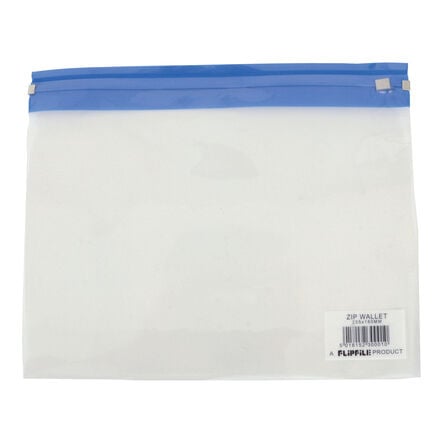 Flipfile Plastic Zip Wallets A5 25pk  hi\-res