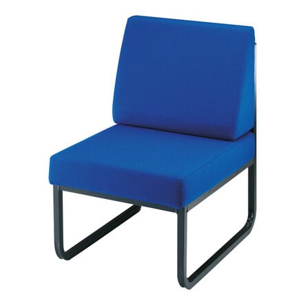 Reception Chairs Without Arms \x26 Black Frame  hi\-res