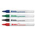 Budget Drywipe Pens Medium Tip Assorted 4pk  hi\-res
