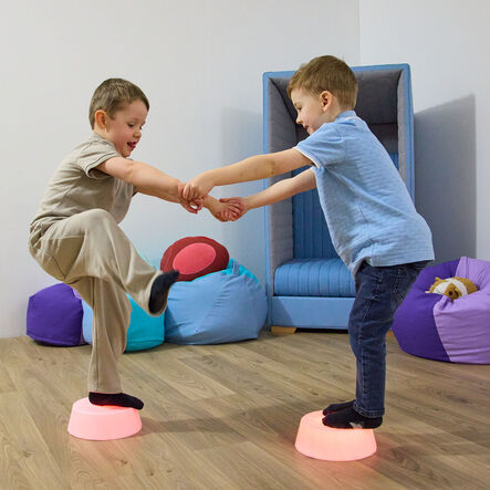 Light\-Up Sensory Stepping Stone 3pk  hi\-res