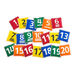 Multi Coloured Numbered Bean Bags  hi\-res