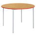 Fully Welded Table Coloured Edge Circular  hi\-res